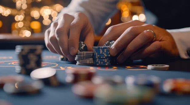 Live roulette wheel broadcast from garuda raja studio